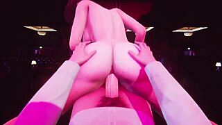 A student got fucked by two dicks in a club 😏