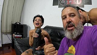 Larinha Small 18+ Gets Naughty in Ted's Mansion Photoshoot Behind Scenes