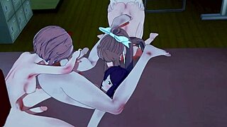 Doki Doki Futanari Club Dancing at Night