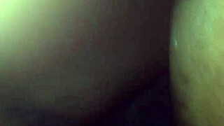 I squirt from my wet pussy during anal with big black cock