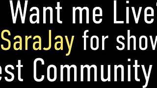 Sara Jay And Nicky Ferrari Tongue Fuck Hard