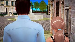 Blonde With Small Tits In Homemade Family Game!