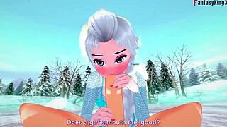 Elsa gets fucked before Christmas
