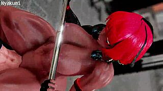 Futa in Lewd Gym 2 Says, Show Me That Big Cock Now