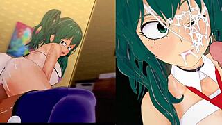 i love this mirko futa compilation, it's so hot with 3d anime