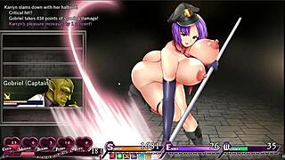 final naked fight in karryn’s prison hentai game ep 21