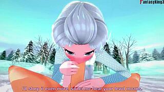 Elsa gets fucked before Christmas