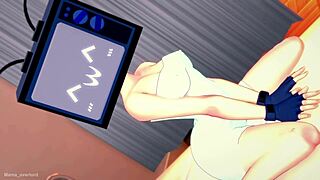 Tv Woman Requiere Una Recarga Rápida De Energía Antes De Descansar