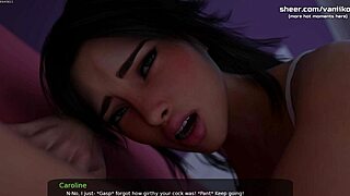 big step sister caroline lets step bro fuck and creampie her perfect big ass in milfy city hentai