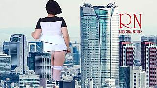 Giant Lady Strolls City Streets Without Panties—Unbelievable Sight!
