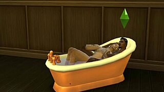 Gareth Williams bangs father-in-law in wild MMF threesome on Sims 4.