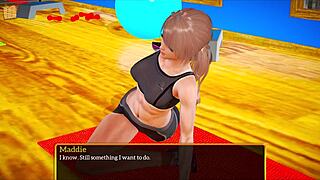 Blonde With Small Tits In Homemade Family Game!