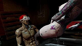 i'm a sexy bald ass pussy cyber whre riding a nice hard cok while pissing on yur face