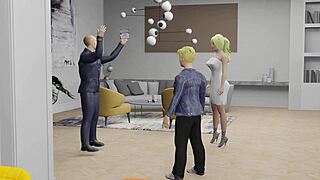 Maya - The Sexiest Reason Is Always The Best In 3D Anime Threesome