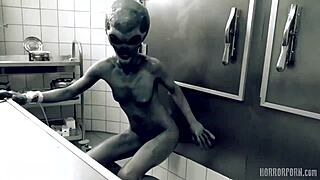 Aliens invade in bizarre cosplay horror with UFO twist