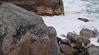 Does brenda floripa suck saymon fitness's monster cock? In jurerê location.