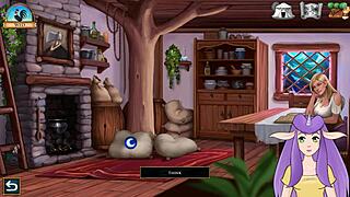 Myrtle gets fingered in anime legend series