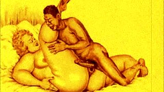 i love this vintage erotic anime illustration from retro times