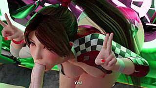 i love this 3d animation of kof girls