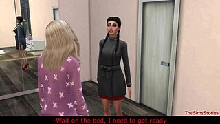 Straight girl gets seduced into scissoring!