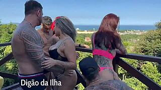 Orgy On The Balcony?