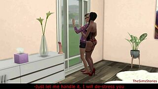 Straight girl gets seduced into scissoring!