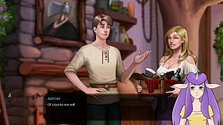 Myrtle gets fingered in anime legend series