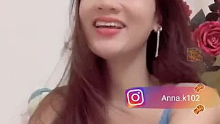 anna k102 shows off her flat chest on instagram