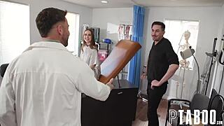 patient visits doctor seth gamble with laney grey and jack hunter