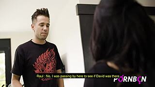 Does my friend's MILF mother-in-law with big tits want to fuck me in doggy?