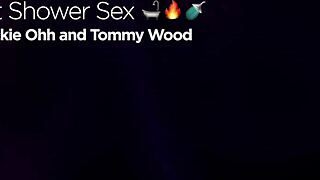 Jackie Ohh’s big ass shines in steamy shower sex session in Vegas