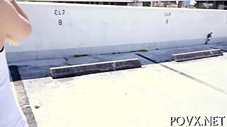 Alex Little 18+ In Intense Missionary Fucking With Shaved Pussy