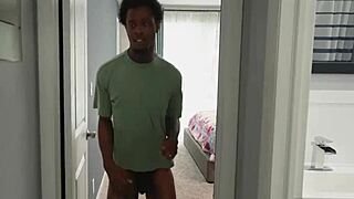 Big Tit Lily Lou Spies On Monster Cock