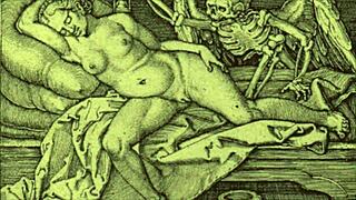 Bold Vintage Erotic Illustration From Antique Anime.