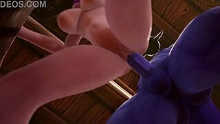 Blue Man Fucks Tight Elf In Warcraft Porn Parody Anal Scene?