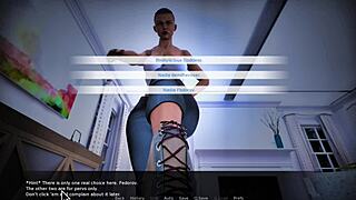 feeling the femdom weakness as alison fall runs away in apple harem route part 5