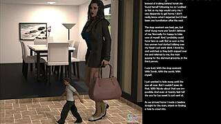 In this episode, the small gesture leads to 3D cartoon sex