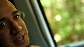 petite 18yo stranded and helped in rough situation with bondage