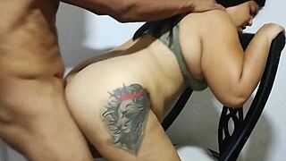 Stranger Helps And Fucks Colombian BBW In USA