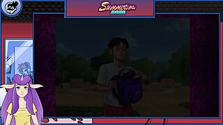 Summertime Saga Part 12 unfolds with thrilling teacher cosplay drama