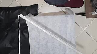 urologist doctor gets horny during a prostate exam and ends up fucking the patient with her strapon costumes lick ass licking assplay toys anal finger exam bisexual spreading