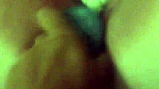 Husband films himself masturbating wife's squirting pussy.