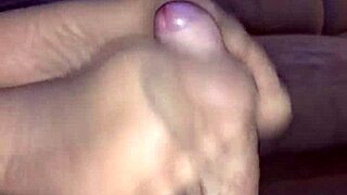 Homemade Footjob In Nylons