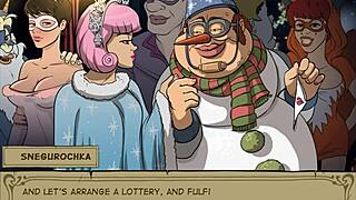 Young bunny girl throat fucked by old man in witch hunter trainer hentai part 13