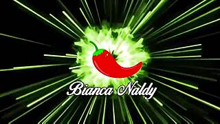 Latina Brunette Bent Over On Copacabana Beach