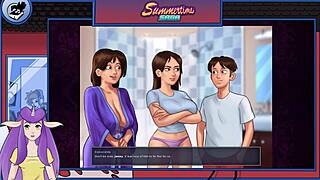 Summertime Saga Part 12 unfolds with thrilling teacher cosplay drama