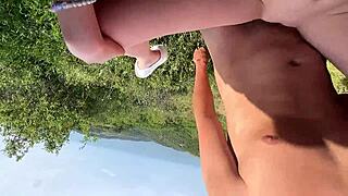 Stranger helps park the car quickly in risky outdoor conditions.