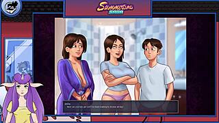 Summertime Saga Part 12 unfolds with thrilling teacher cosplay drama