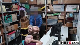 hot teen 18+ is a really bad thief hardcore monster cock ass burglar garage at work big cock punished amateurs