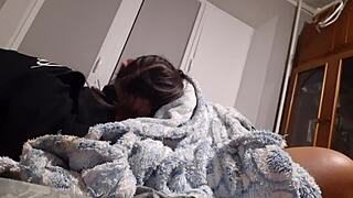 my girlfriend licking my pussy in lesbian fun